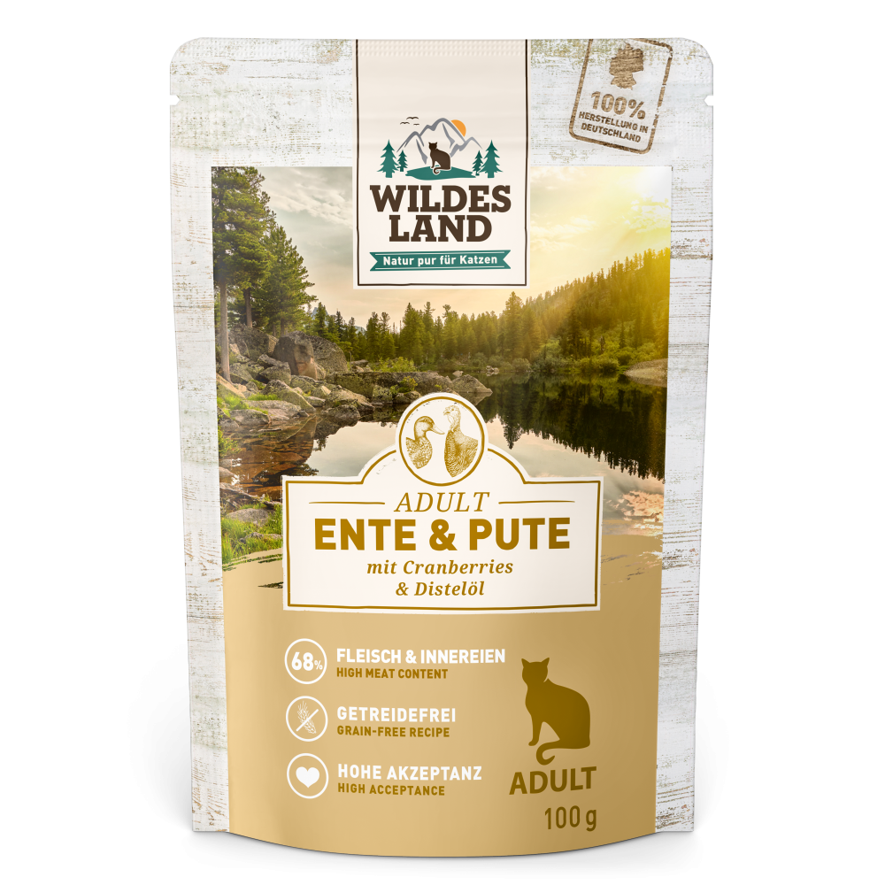 Wildes Land Katze Nassfutter