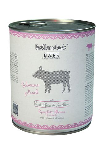Dr. Clauder's BARF Komplett Menü 800g Dosen Hundenassfutter