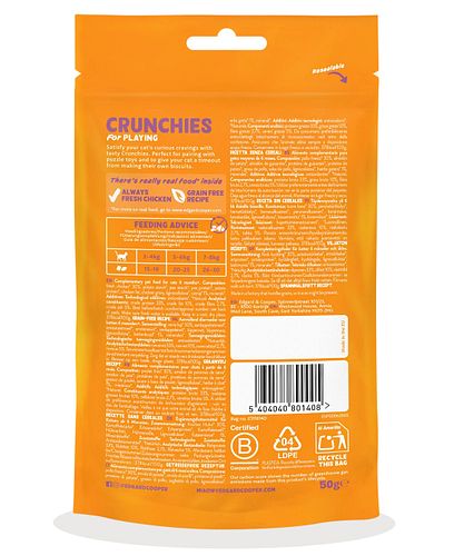 Edgard&Cooper 50g Crunchies Huhn