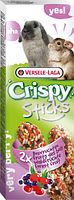 Crispy Sticks Kaninchen-Meerschweinchen Waldfrüchte 2 Stück 110g Kleintiersnack