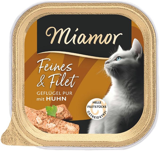 Miamor Feine Filets Adult 100g-Schale KatzennassfutterVorschaubild