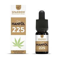 SPARROW Pet Hanföl 225 10ml Nahrungsergänzung für Hunde & Katzen
