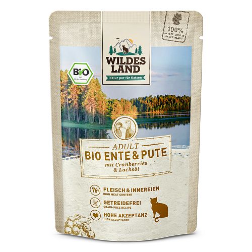 WILDES LAND Katze BIO 85g