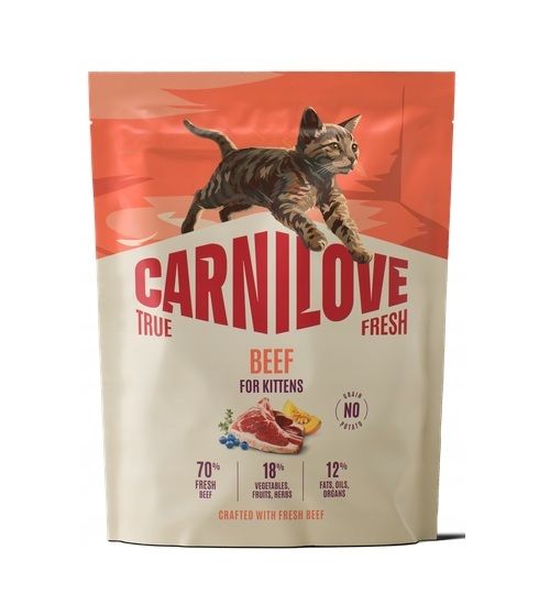Carnilove True Fresh Kitten Rind KatzentrockenfutterVorschaubild