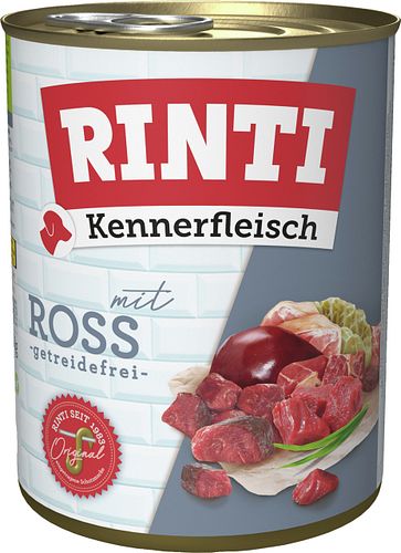 RINTI Kennerfleisch 800g Dose Hundenassfutter