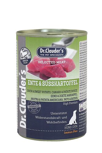 Dr. Clauder's Selected Meat Immun plus 400g Dosen Hundenassfutter
