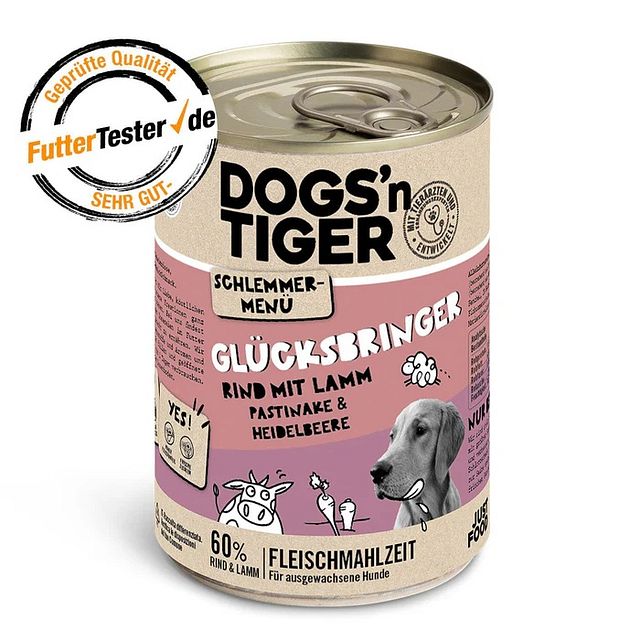 Dogs'n Tiger 400g Dose HundenassfutterVorschaubild