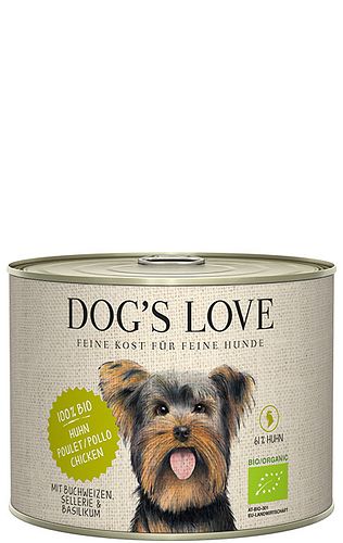 Dog's Love Bio 200g Dose Hundenassfutter