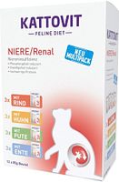 KATTOVIT Niere/Renal Multipack Frischebeutel 12 x 85 Gramm Katzenspezialfutter