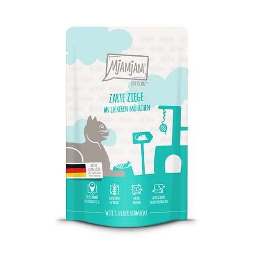 MJAMJAM Quetschies 125g Beutel Katzennassfutter