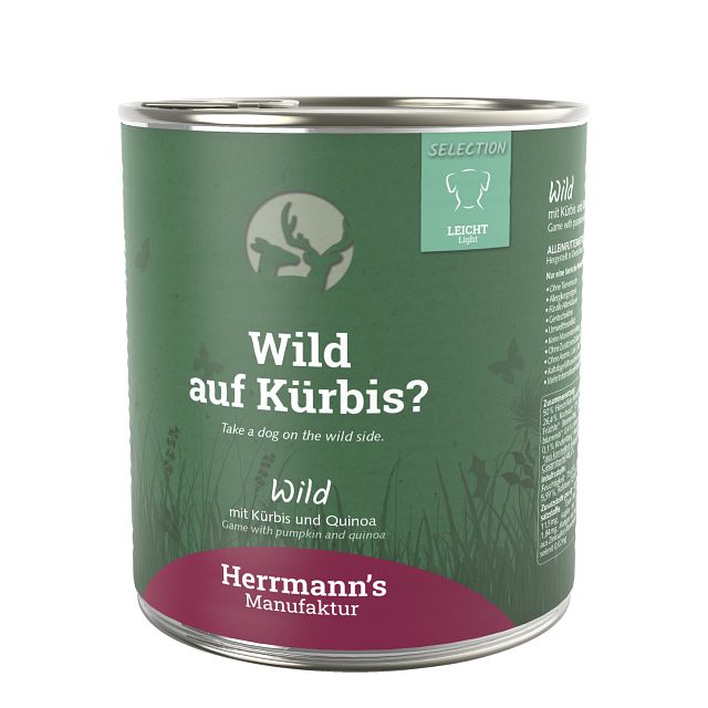 Herrmann's Selection Leicht 800g Dose HundenassfutterVorschaubild