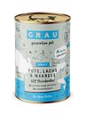 Vorschaubild grau Katze 400 Gramm Katzennassfutter