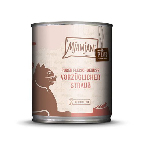 MjAMjAM – ausgewählte Fleischsorten 800g für Katze