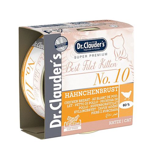 Dr. Clauder's Best Filet 70g Katzennassfutter