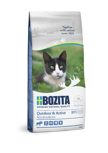 Bozita Outdoor & Active Elk Katzentrockenfutter