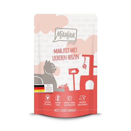 MJAMJAM Quetschies 125g Beutel Katzennassfutter