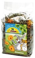JR FARM Blütenwiese 100g Raufutter für Kleintiere