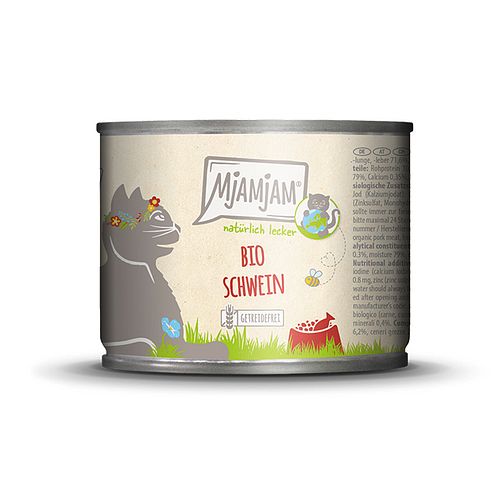 MjAMjAM - BIO fürKatze 200g