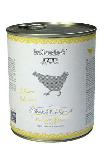 Dr. Clauder's BARF Komplett Menü 800g Dosen Hundenassfutter