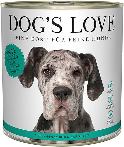 Dog's Love Classic 800g Dose Hundenassfutter