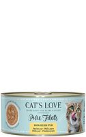 Cat's Love Pure Filets 100g Dose Katzennassfutter