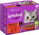 Vorschaubild Whiskas 1+ Klassische Auswahl Sauce Multipack 12 x 85 Gramm Katzennassfutter