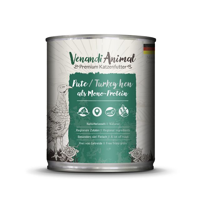 Venandi Animal Monoprotein 800g KatzennassfutterVorschaubild