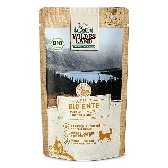 Wildes Land BIO Hundenassfutter 125gVorschaubild