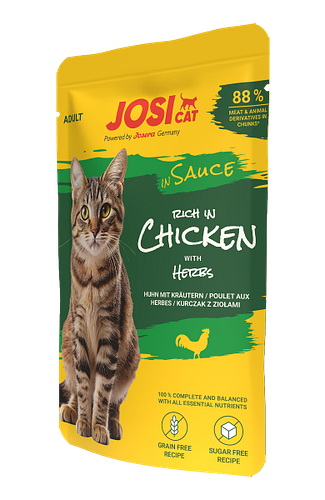 Josera JosiCat Katzennassnahrung 85g Dose