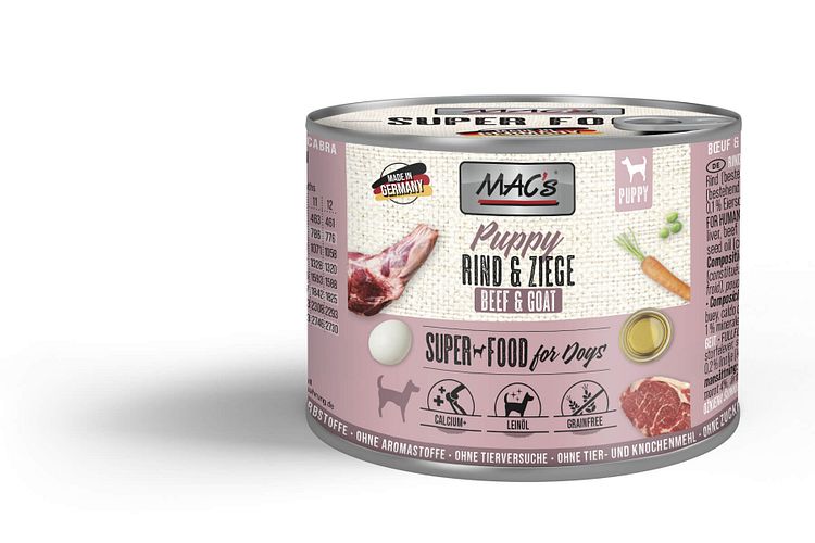 MAC's SuperFood for Dogs Dose Hundenassfutter