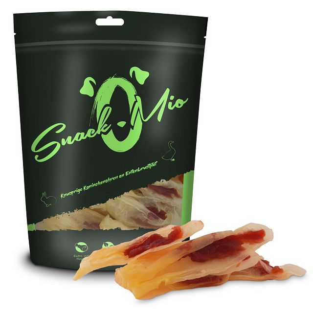SnackOMio Kaninchenohren 70 Gramm HundesnackVorschaubild
