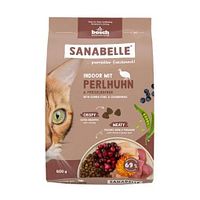 Sanabelle Indoor mit Perlhuhn Katzentrockenfutter
