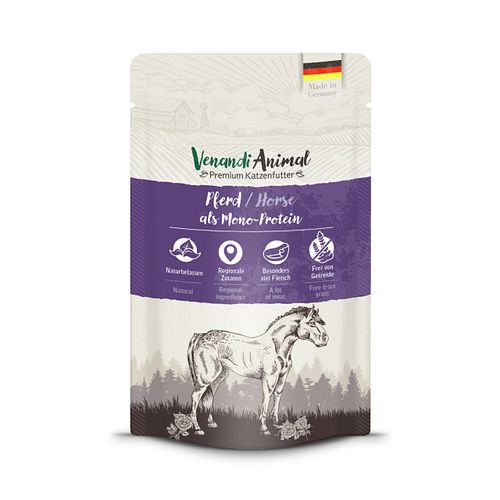 Venandi Animal Monoprotein 125g Katzennassfutter