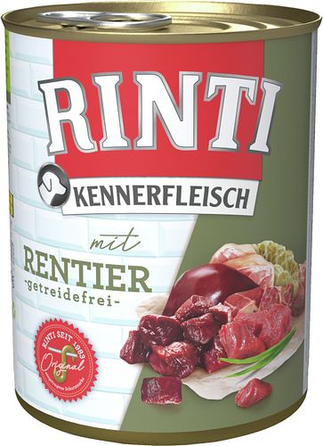 RINTI Kennerfleisch 800g Dose Hundenassfutter