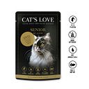 Vorschaubild Cat's Love Senior 85g Beutel Katzennassfutter