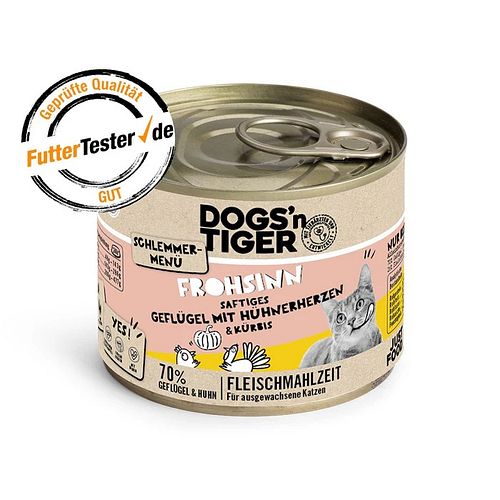 Dogs'n Tiger 200g Dose Katzenassfutter