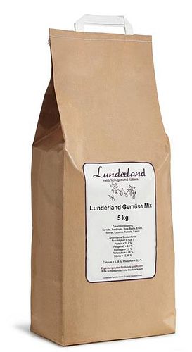 Lunderland Gemüsemix Nahrungsergänzung