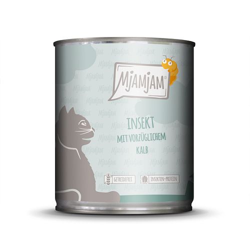 MJAMJAM Leckere Mahlzeit 800g Dose Katzennassfutter
