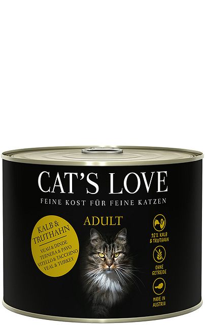 Cat's Love Adult Mix 200g Dose KatzennassfutterVorschaubild