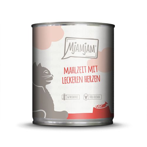 MJAMJAM Leckere Mahlzeit 800g Dose Katzennassfutter