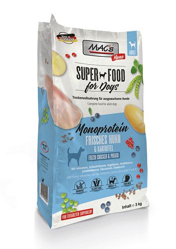 MAC's Dog Mono Huhn Hundetrockenfutter