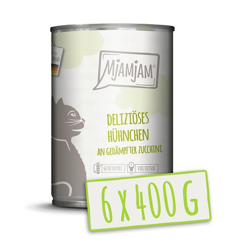 MJAMJAM 400 Gramm Katzennassfutter