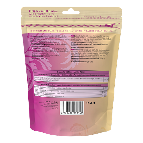 catz finefood Meatz 45 Gramm Katzensnacks