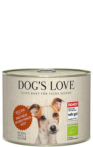 Dog's Love Bio 200g Dose Hundenassfutter
