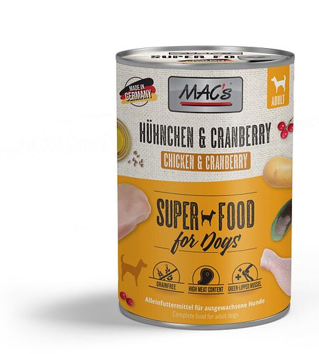 MAC's SuperFood for Dogs Dose Hundenassfutter