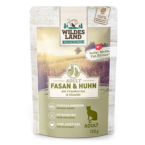 WILDES LAND Katze CLASSIC 90 / 100g
