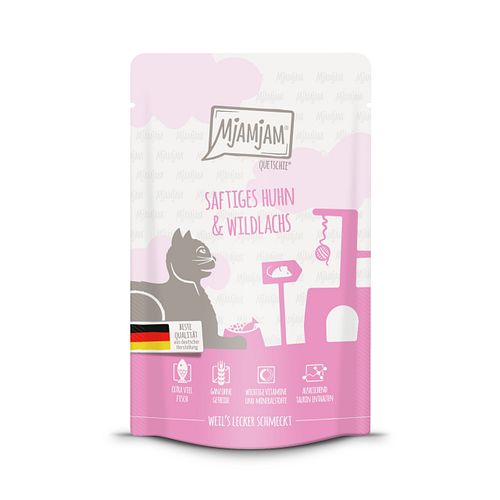 MJAMJAM Quetschies 125g Beutel Katzennassfutter