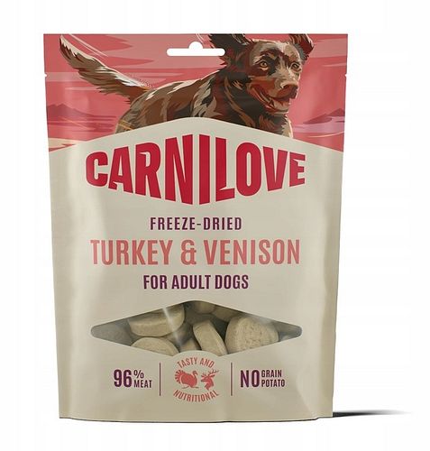 Carnilove Freeze Dried 10 x 60g Hundesnack