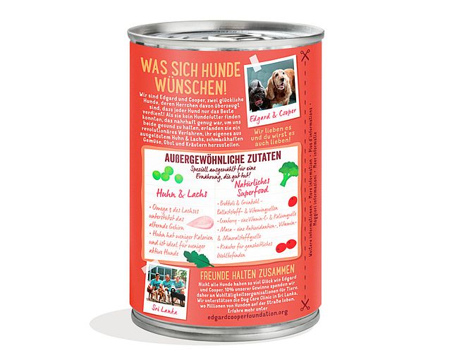 Edgard&Cooper Adult 400 Gramm Hundenassfutter