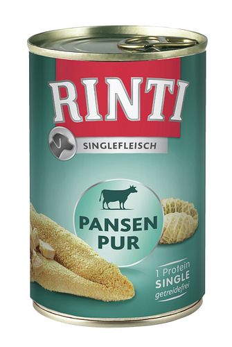 RINTI Singlefleisch 400g Dose Hundenassfutter